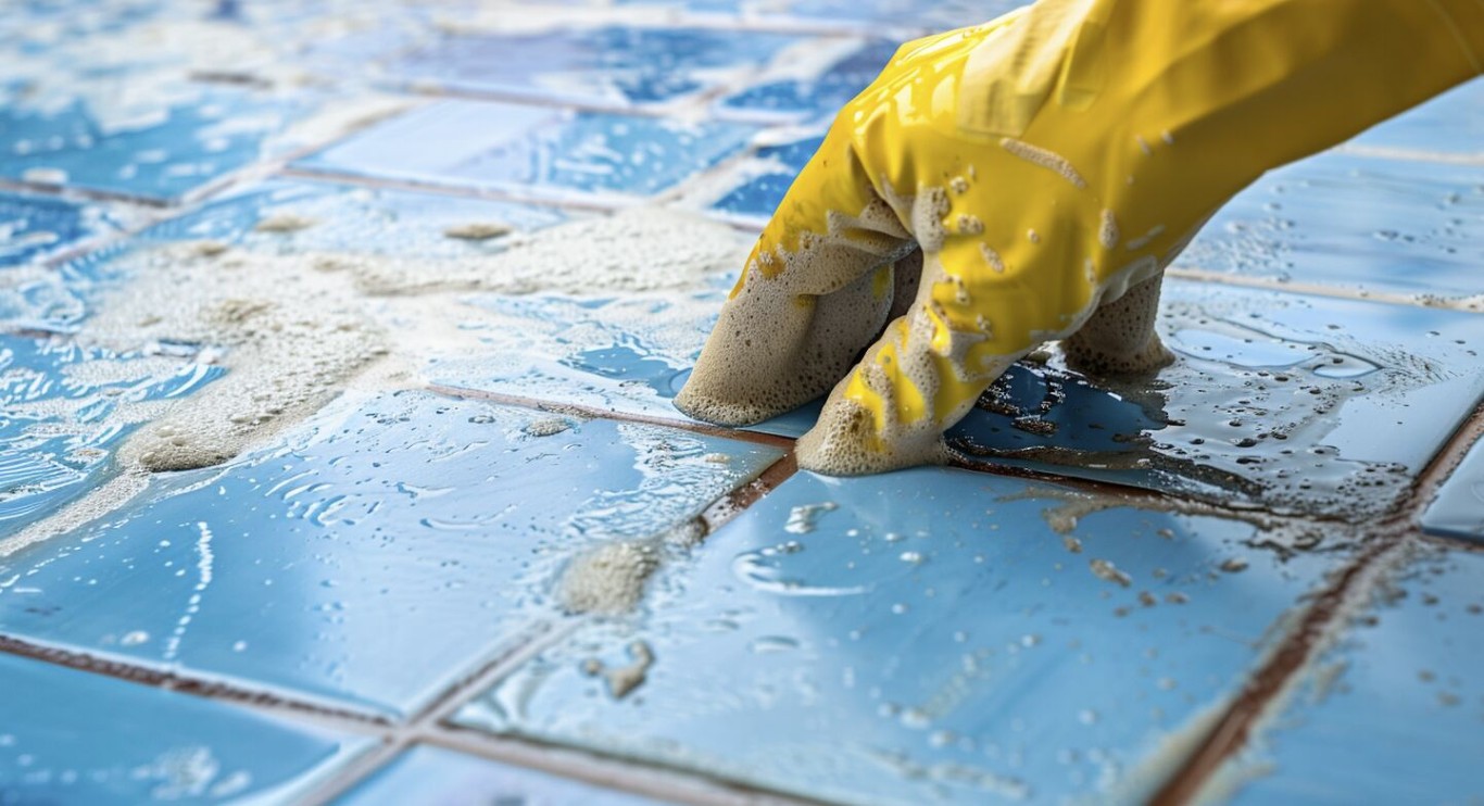 Pool Tile Cleaning & Calcium/Scale Removal in Lakewood, CA